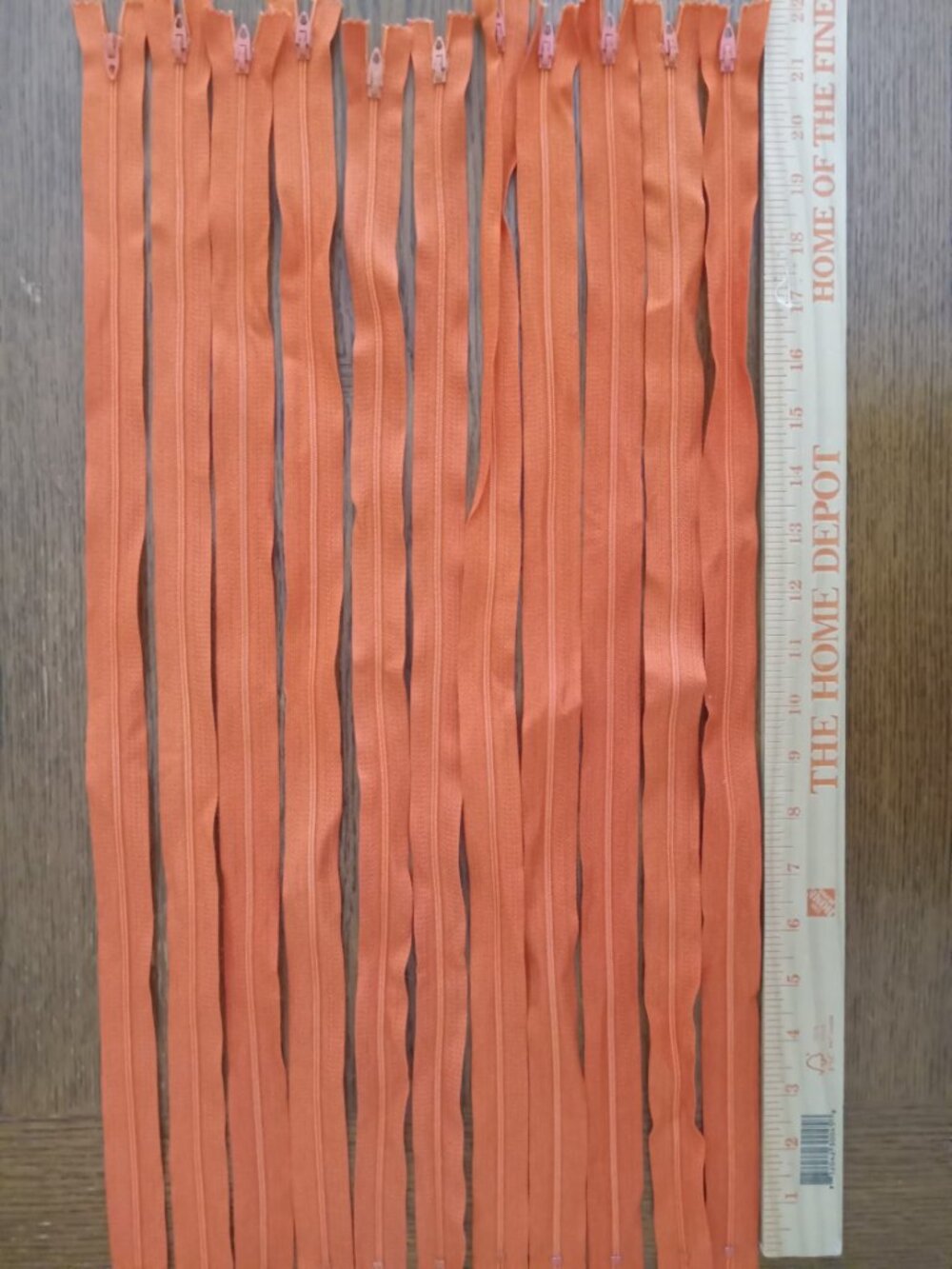 Nylon Zipper Lot